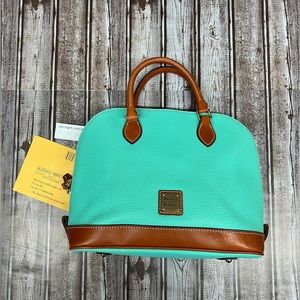Dooney & Bourke Pebble Grain Zip Zip Satchel *New With Tags*